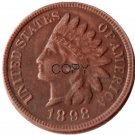 US 1898 Indian Head One Cent Copper Copy Coins US 1898 Indian Head One Cent Copper Copy Coins