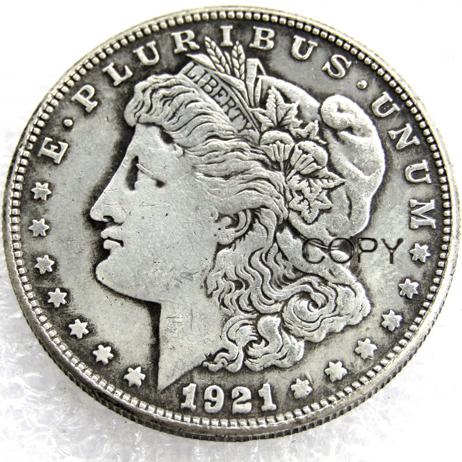 US 1921-D Morgan Dollar Copy Coin
