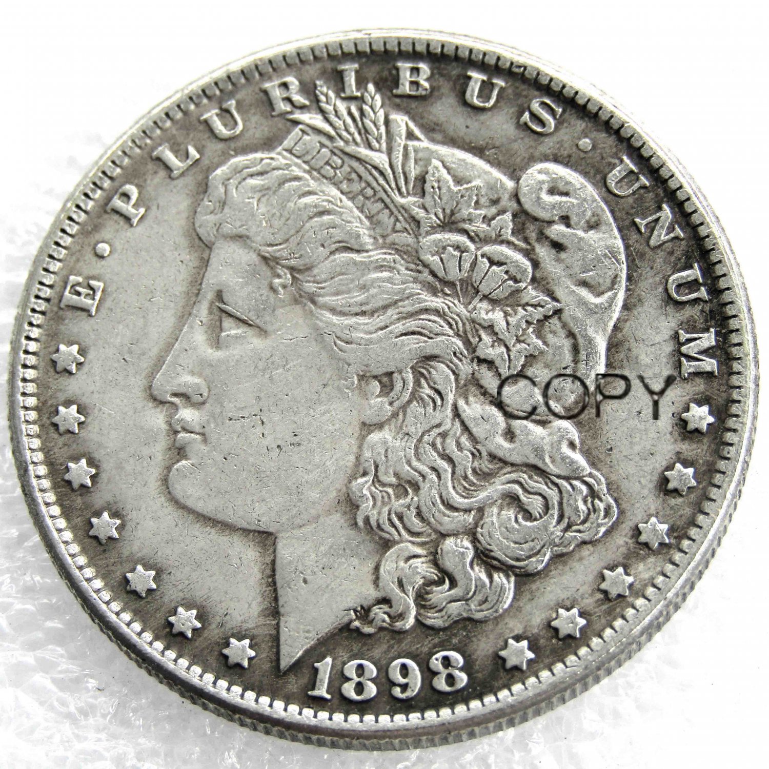 US 1898-S Morgan Dollar Copy Coin