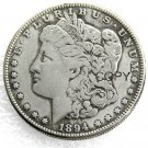 US 1894-P Morgan Dollar Copy Coin US 1894-P Morgan Dollar Copy Coin
