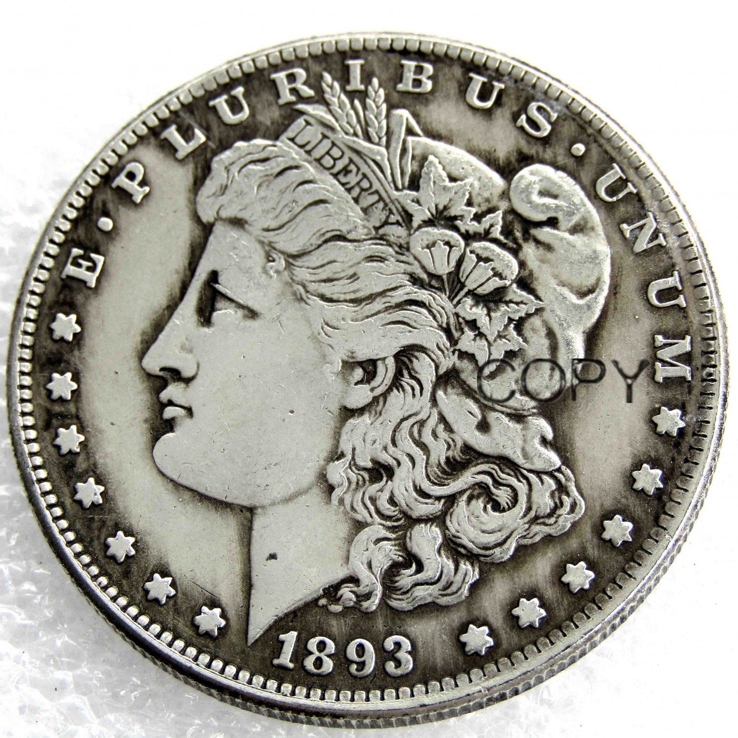 US 1893-P Morgan Dollar Copy Coin