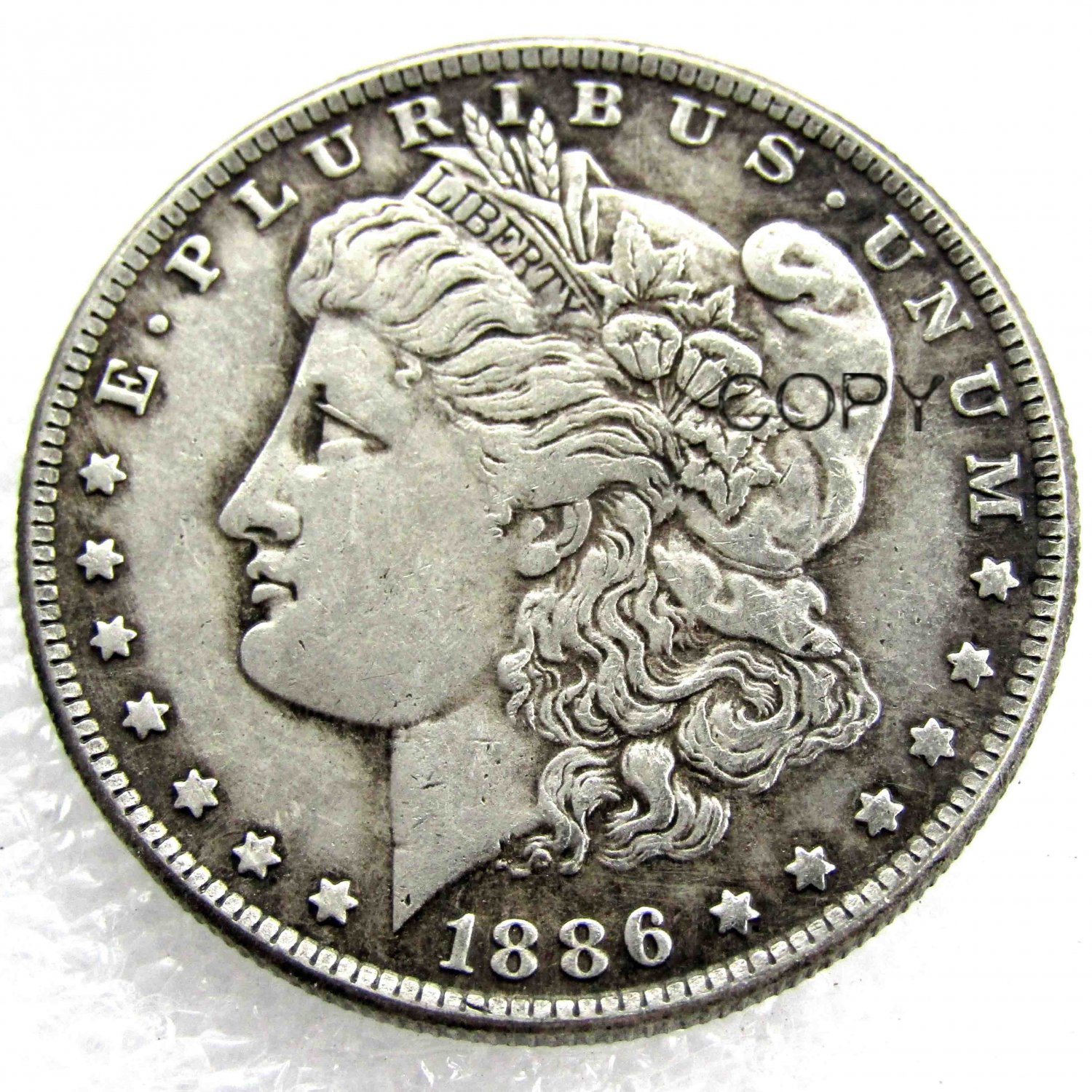 US 1886-S Morgan Dollar Copy Coin