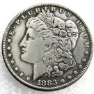 US 1883-S Morgan Dollar Copy Coin US 1883-S Morgan Dollar Copy Coin