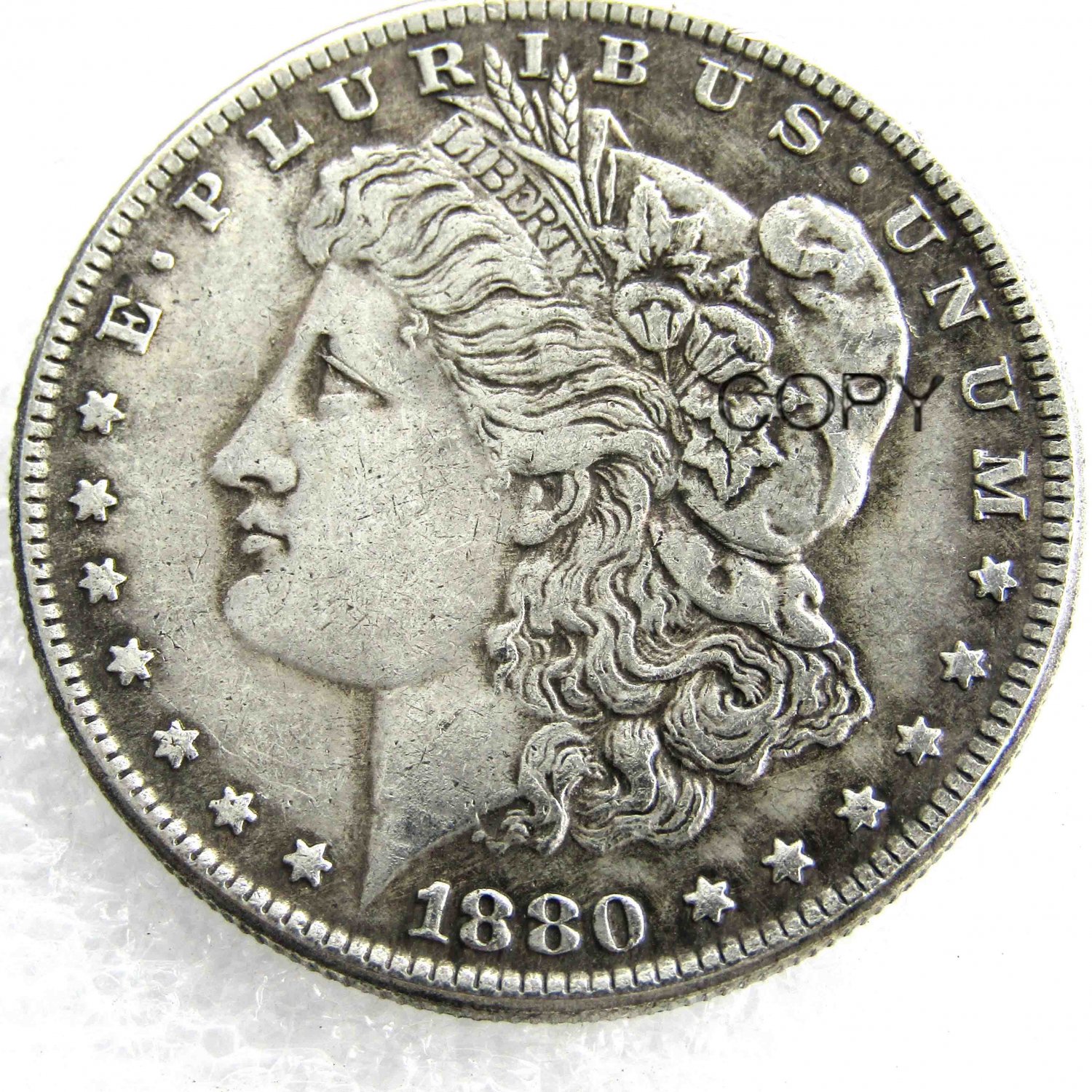 US 1880-CC Morgan Dollar Copy Coin