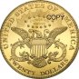 US 1895 Liberty Head Twenty Dollars Brass Copy Coins
