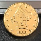 US 1886-S Liberty Head Ten Dollars Copy Coin