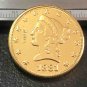 US 1881-CC Liberty Head Ten Dollars Copy Coin