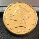 US 1900-S Liberty Head Ten Dollars Copy Coin