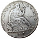 US 1860 Seated Liberty Half Dollars Copy Coin US 1860 Seated Liberty Half Dollars Copy Coin