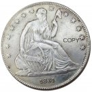 US 1861 Seated Liberty Half Dollars Copy Coin US 1861 Seated Liberty Half Dollars Copy Coin