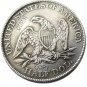 US 1862 Seated Liberty Half Dollars Copy Coin