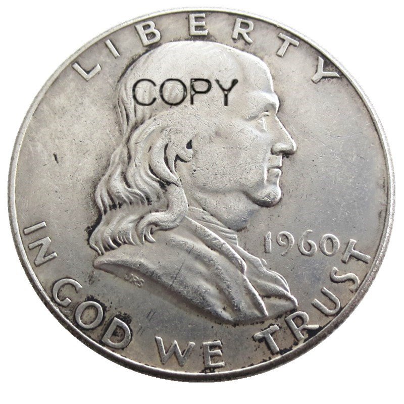 US 1960 Franklin Half Dollar Copy Coin