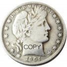 US 1904 Barber Half Dollar Copy Coin US 1904 Barber Half Dollar Copy Coin