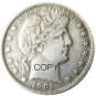 US 1901 Barber Half Dollar Copy Coin
