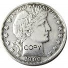 US 1900 Barber Half Dollar Copy Coin US 1900 Barber Half Dollar Copy Coin