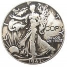 US 1941 Walking Liberty Half Dollar Copy Coin