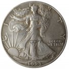 US 1923 Walking Liberty Half Dollar Copy Coin