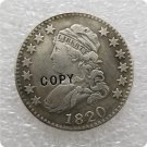 USA 1820 Capped Bust 25 Cents Quarters Dollars Copy Coin USA 1820 Capped Bust 25 Cents Quarters Dollars Copy Coin