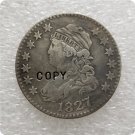 USA 1827 Capped Bust 25 Cents Quarters Dollars Copy Coin USA 1827 Capped Bust 25 Cents Quarters Dollars Copy Coin