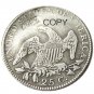 USA 1833 Capped Bust 25 Cents Quarters Dollars Copy Coin