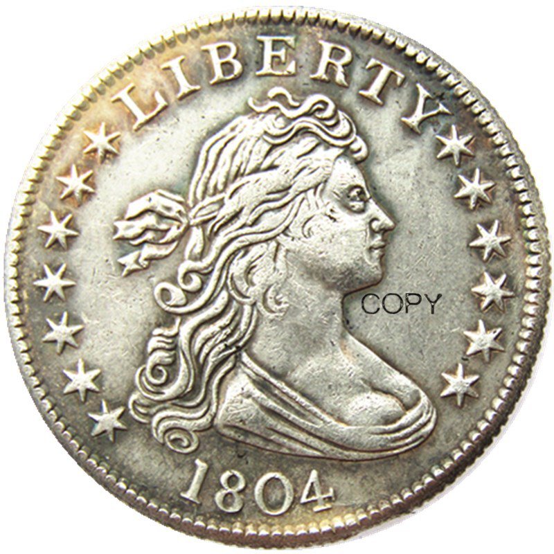 USA 1804 Draped Bust Quarter Dollar Copy Coin