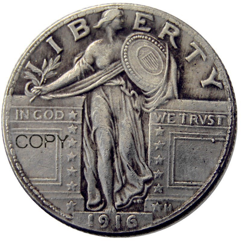 USA 1916 Standing Liberty Quarter Copy Coin