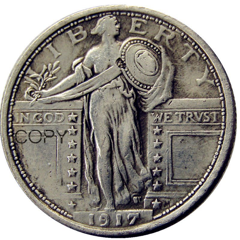 USA 1917 Standing Liberty Quarter Copy Coin