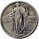 USA 1917 Standing Liberty Quarter Copy Coin USA 1917 Standing Liberty Quarter Copy Coin