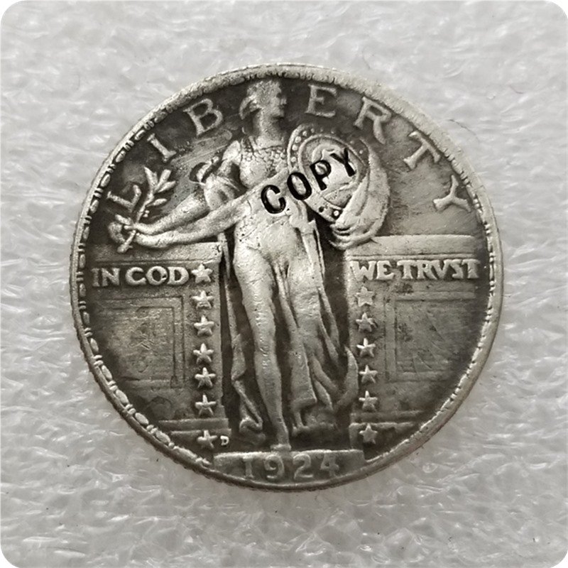 USA 1924-D Standing Liberty Quarter Copy Coin
