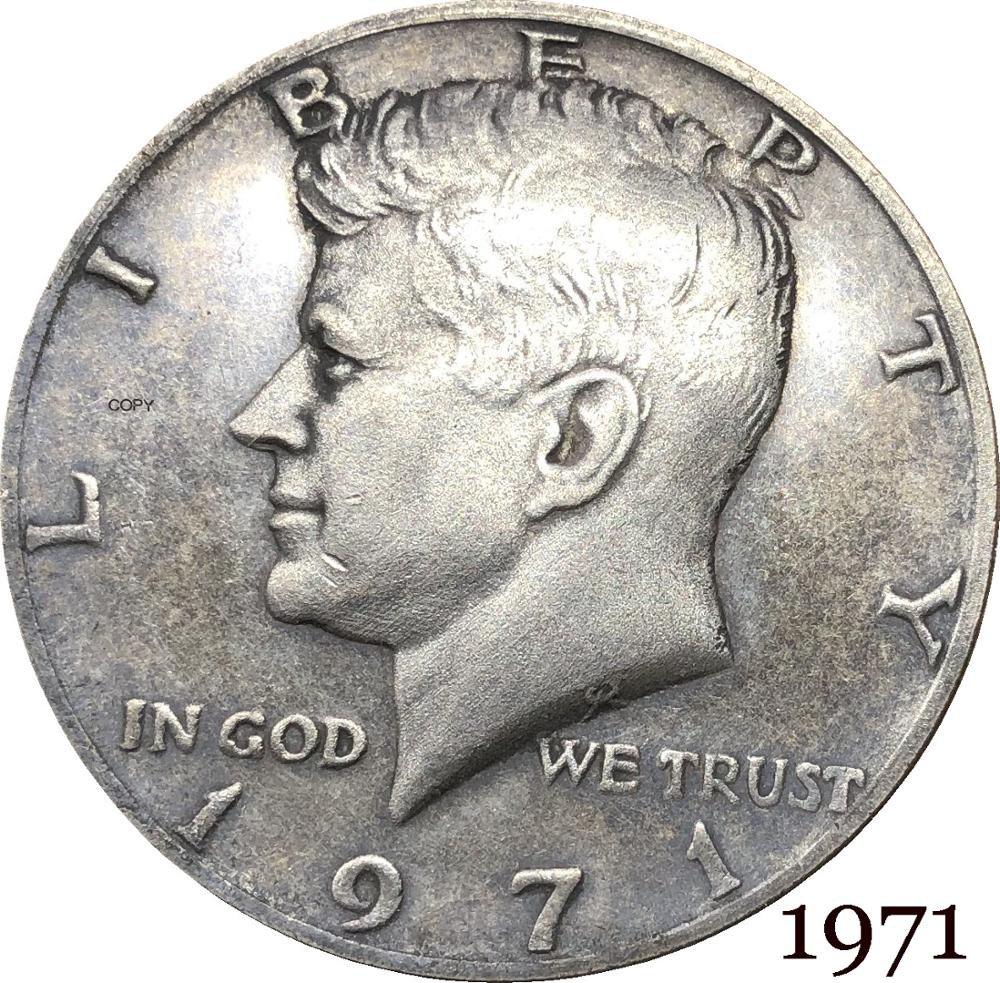 US 1971 Liberty 1/2 Kennedy Half Dollar Copy Coin