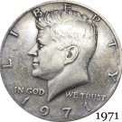 US 1971 Liberty 1/2 Kennedy Half Dollar Copy Coin US 1971 Liberty 1/2 Kennedy Half Dollar Copy Coin
