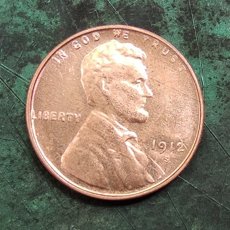 US 1912-S Lincoln One Cent Copy Coin