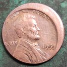 US 1955 Double Die Error Off Lincoln One Cent Copy Coin