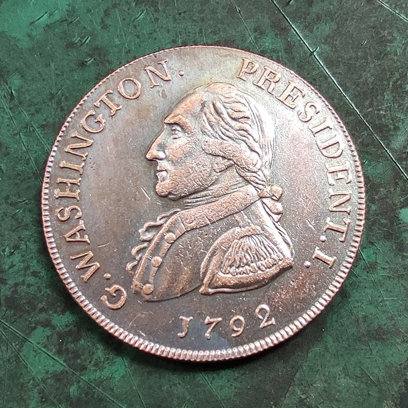 US 1792 G. Washington One Cent Copy Coin