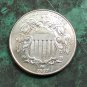 US 1867 With Rays Shield Nickel Five Cents Copy Coin