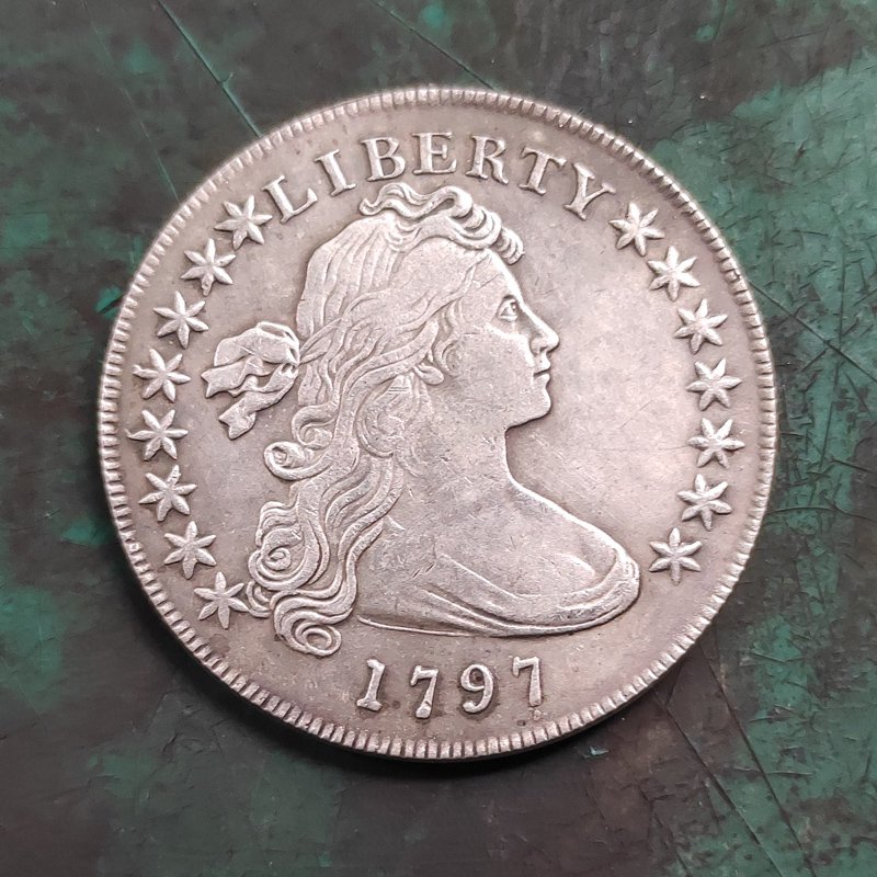 US 1797 Draped Bust One Dollar Copy Coin