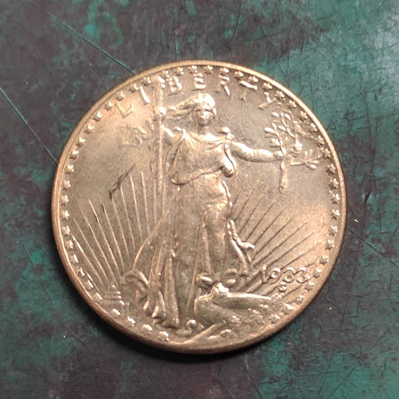 US 1933 Twenty Dollars St. Gaudens $20 Copy Coin