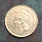 US 1865 Three Dollars $3 Copy Coin