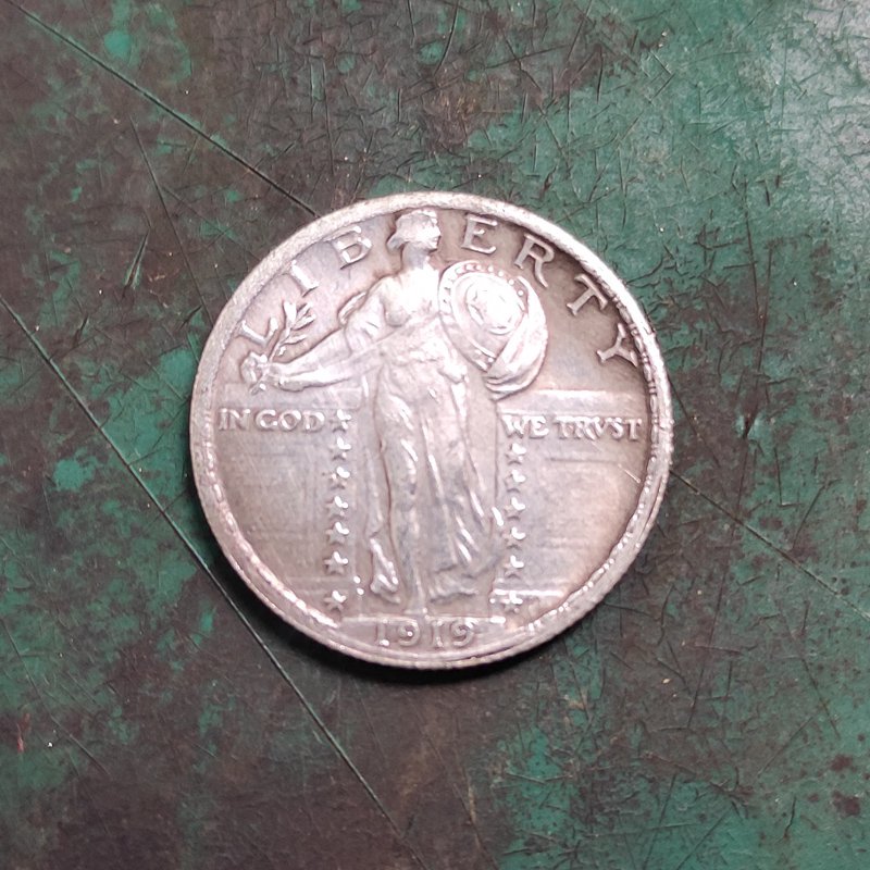 US 1919 Standing Liberty Quarter Dollar Copy Coin