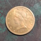 US 1883 Liberty Head Ten Dollars $10 Copy Coin US 1883 Liberty Head Ten Dollars $10 Copy Coin