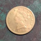 US 1882 Liberty Head Ten Dollars $10 Copy Coin US 1882 Liberty Head Ten Dollars $10 Copy Coin