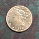 US 1898 Liberty Head Ten Dollars $10 Copy Coin US 1898 Liberty Head Ten Dollars $10 Copy Coin