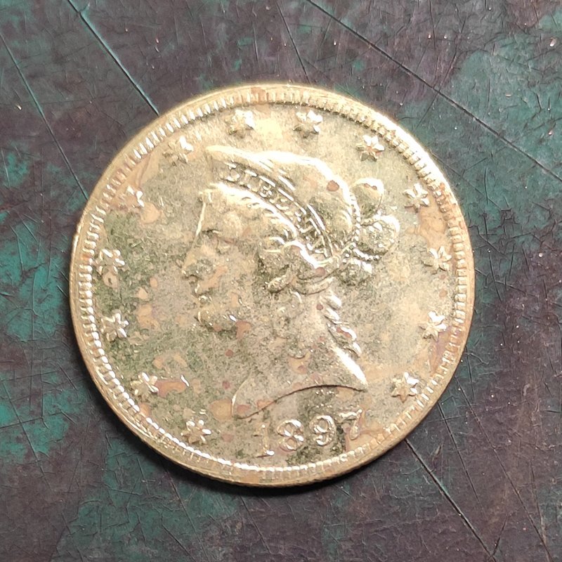 US 1897 Liberty Head Ten Dollars $10 Copy Coin