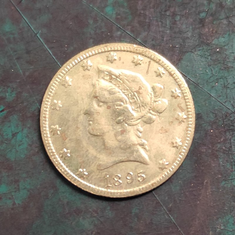 US 1895 Liberty Head Ten Dollars $10 Copy Coin