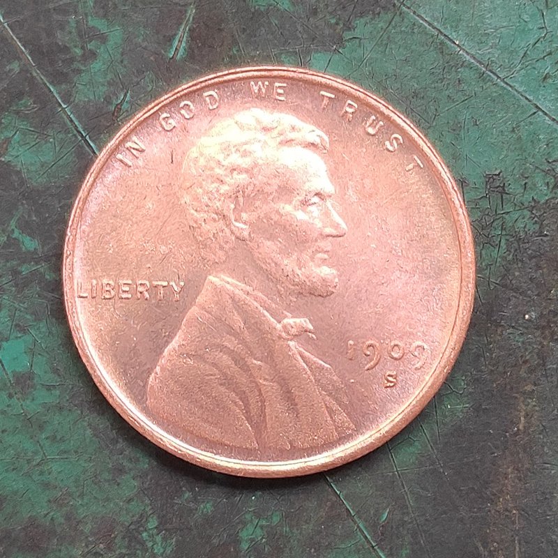 US 1909-S Lincoln One Cent Copy Coin