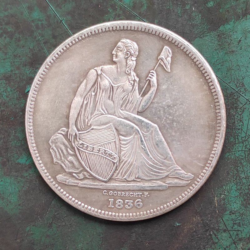 US 1836 Gobrecht Dollar Copy Coin