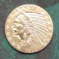 US 1910 Indian Head Quarter Eagle $5 Five Dollar Copy Coin