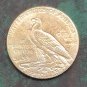 US 1908-S Indian Head Quarter Eagle $5 Five Dollars Copy Coin