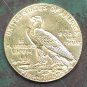 US 1909 Indian Head Quarter Eagle $5 Five Dollars Copy Coin