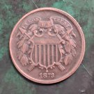 US 1873 Two Cents Copy Coin US 1873 Two Cents Copy Coin
